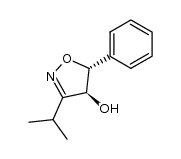 (4S,5R)-4-hydroxy-3-isopropyl-5-phenyl-4,5-dihydro-isoxazole结构式