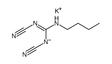 1-Butyl-2,3-dicyanoguanidine potassium salt Structure