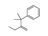 (2-methyl-3-methylidenepentan-2-yl)benzene结构式