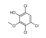 3,4,6-trichloro-2-methoxyphenol Structure