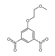 1-(2-methoxyethoxy)-3,5-dinitrobenzene结构式