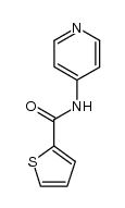 2-Thiophenecarboxamide,N-4-pyridinyl- Structure