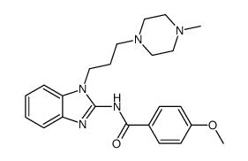 4-methoxy-N-{1-[3-(4-methyl-piperazin-1-yl)-propyl]-1H-benzoimidazol-2-yl}-benzamide Structure