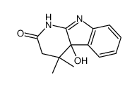 4a-hydroxy-4,4-dimethyl-1,3,4,4a-tetrahydro-pyrido[2,3-b]indol-2-one Structure