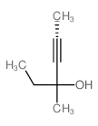 3-methylhex-4-yn-3-ol Structure