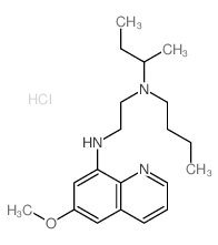 N-butan-2-yl-N-butyl-N-(6-methoxyquinolin-8-yl)ethane-1,2-diamine picture