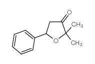 2,2-dimethyl-5-phenyloxolan-3-one Structure