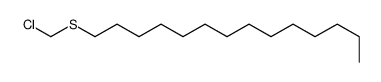 1-(chloromethylsulfanyl)tetradecane Structure