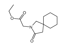ethyl 2-(3-oxo-2-azaspiro[4.5]decan-2-yl)acetate Structure