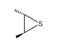 (S,S)-(-)-2,3-dimethylthiirane结构式