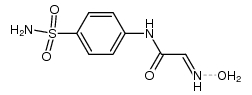 Isonitrosacetyl-p-sulfanilamid结构式