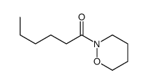 1-(oxazinan-2-yl)hexan-1-one Structure