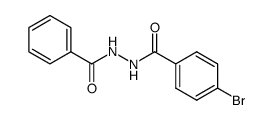 N'-benzoyl-4-bromobenzohydrazide Structure