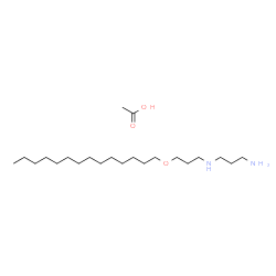 N-[3-(tetradecyloxy)propyl]propane-1,3-diamine acetate picture