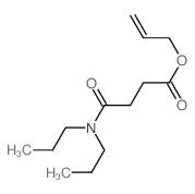 prop-2-enyl 3-(dipropylcarbamoyl)propanoate结构式