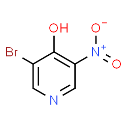 3-BROMO-5-NITROPYRIDIN-4(1H)-ONE结构式