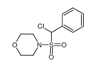 4-[chloro(phenyl)methyl]sulfonylmorpholine Structure