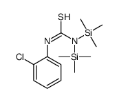 1,1-Bis(trimethylsilyl)-3-(o-chlorophenyl)-2-thiourea structure