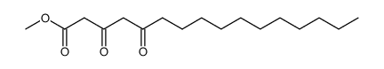 methyl 3,5-dioxohexadecanoate结构式