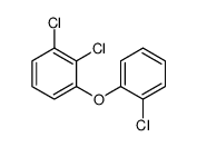 1,2-dichloro-3-(2-chlorophenoxy)benzene Structure
