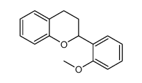 2-(2-methoxyphenyl)-3,4-dihydro-2H-chromene Structure