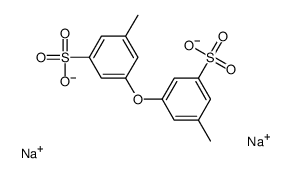 disodium,3-methyl-5-(3-methyl-5-sulfonatophenoxy)benzenesulfonate Structure