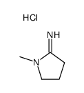 2-imino-1-methyl-pyrrolidine hydrochloride结构式