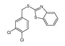 2-[(3,4-dichlorophenyl)methylsulfanyl]-1,3-benzothiazole结构式