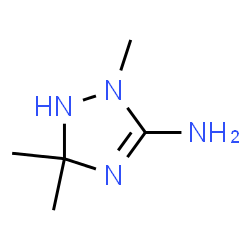 1H-1,2,4-Triazol-3-amine,2,5-dihydro-2,5,5-trimethyl-(9CI)结构式