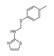 2-(p-tolylthiomethyl)aminothiazole Structure