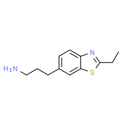 6-Benzothiazolepropanamine,2-ethyl-(9CI) structure