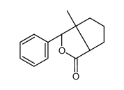 1H-Cyclopenta[c]furan-1-one,hexahydro-3a-methyl-3-phenyl-,(3S,3aS,6aR)-(9CI) Structure
