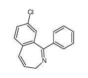 8-chloro-1-phenyl-3H-2-benzazepine结构式