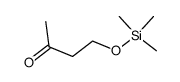 4-((trimethylsilyl)oxy)-3-butanone结构式