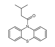 3-methyl-1-phenothiazin-10-ylbutan-1-one结构式