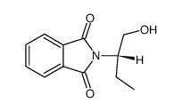 (1'S)-N-(2'-ethyl-1'-hydroxyethyl)-1H-isoindole-1,3(2H)-dione结构式