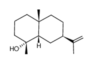 eudesm-11-en-4-ol Structure