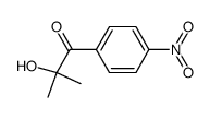 α-hydroxy-p-nitroisobutyrophenone结构式