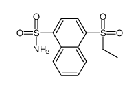 4-Ethylsulfonylnaphthanele-1-sulfonamide结构式