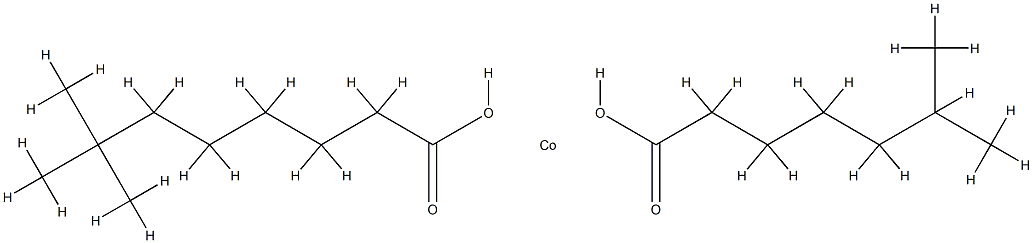 (isooctanoato-O)(neodecanoato-O)cobalt structure