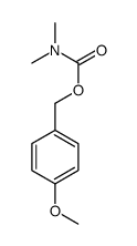 (4-methoxyphenyl)methyl N,N-dimethylcarbamate结构式