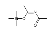 trimethylsilyl N-acetylethanimidate Structure