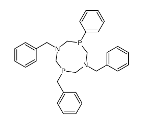 1,3,5-tribenzyl-7-phenyl-1,5,3,7-diazadiphosphocane Structure