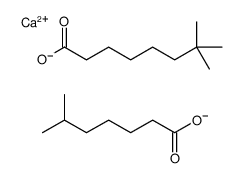 (isooctanoato-O)(neodecanoato-O)calcium Structure