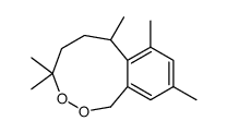 4,5,6,7-Tetrahydro-4,4,7,8,10-pentamethyl-1H-2,3-dioxabenzocyclononen Structure