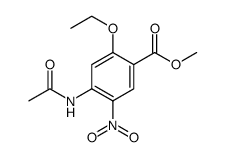 4-(Acetylamino)-2-ethoxy-5-nitrobenzoic Acid Methyl Ester结构式