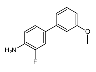 3-FLUORO-3'-METHOXY[1,1'-BIPHENYL]-4-AMINE Structure