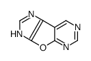 (9ci)-1H-咪唑并[4,5:4,5]呋喃并[2,3-d]嘧啶结构式