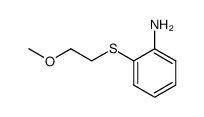 2-((2-Methoxyethyl)thio)aniline Structure