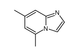 5,7-dimethylimidazo[1,2-a]pyridine结构式